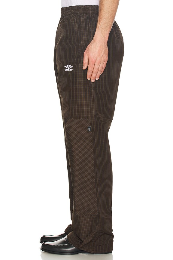 view 2 of 5 Mini Check Double Knee Pants in Check Brown