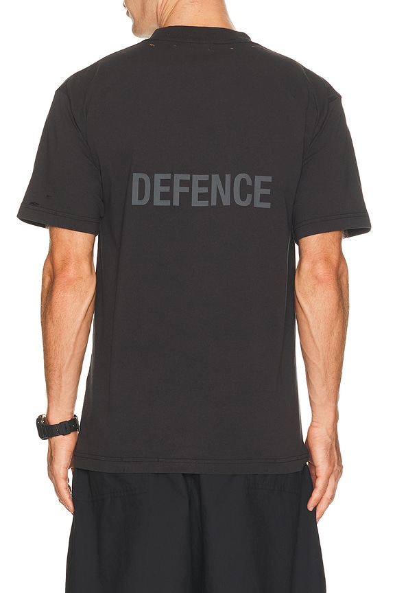 view 2 of 5 Offence Defence Tee in Washed Black