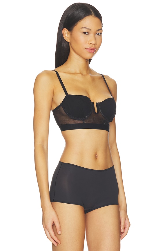 view 2 of 4 Enchanting Bra in Black
