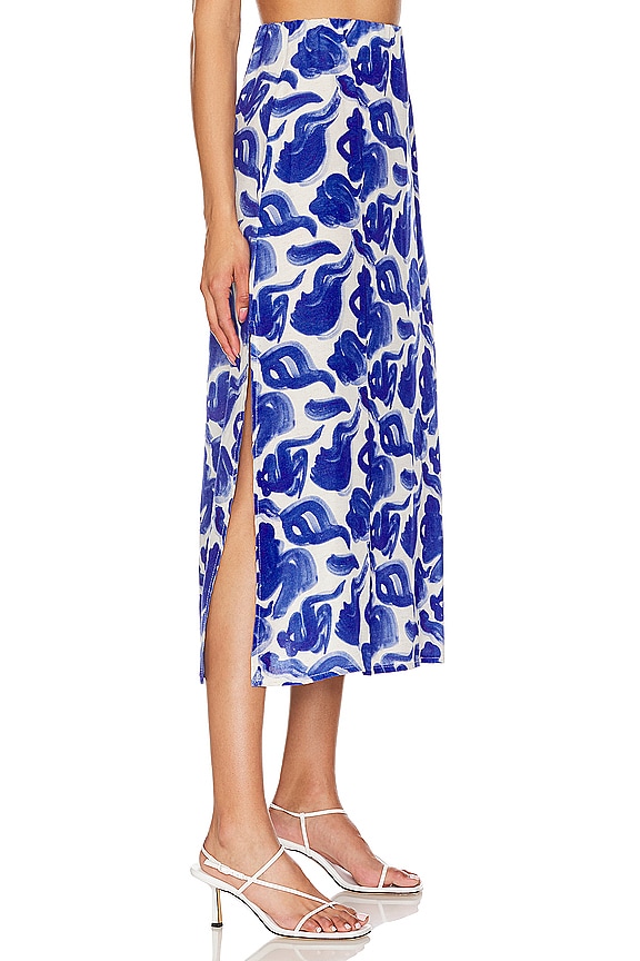 view 2 of 5 La Bamba Skirt in Blue