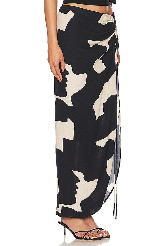 view 2 of 4 Rhea Skirt in Black