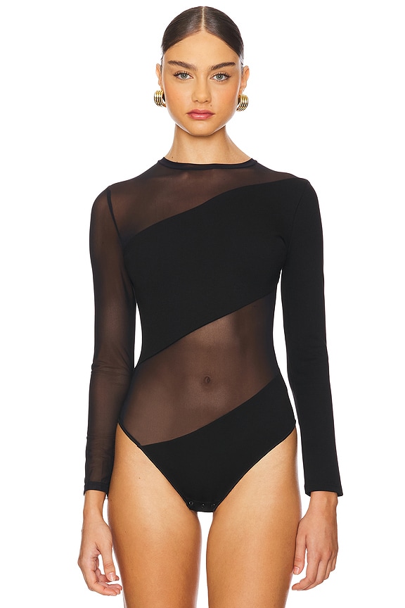 view 2 of 5 Starstruck Bodysuit in Black