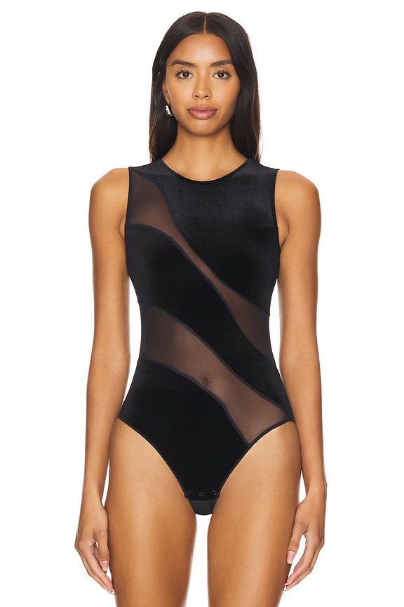 view 2 of 5 Night Creature Bodysuit in Black
