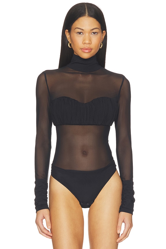 view 2 of 5 Bella Bodysuit in Black