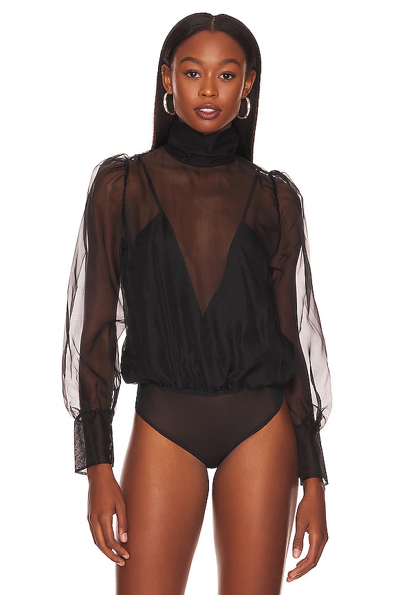 view 2 of 5 BODY ETERNAL SOUL SILK ORGANZA in Black