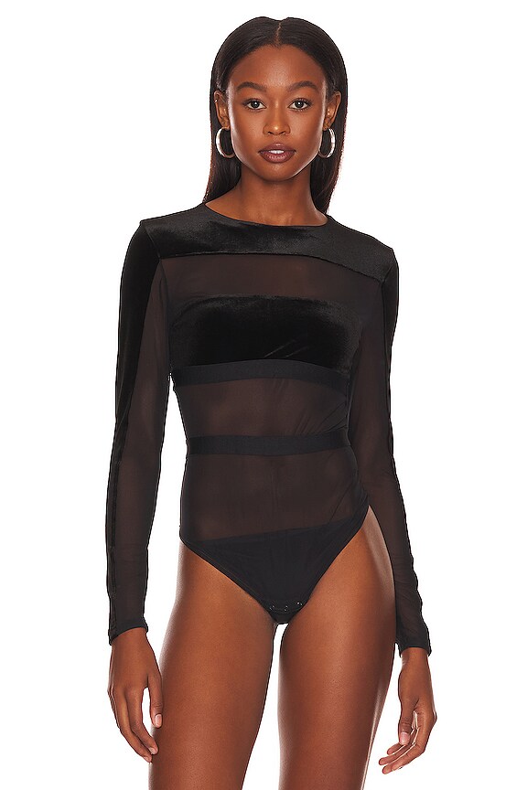 view 2 of 5 BODY GO FOR IT VELVET in Black