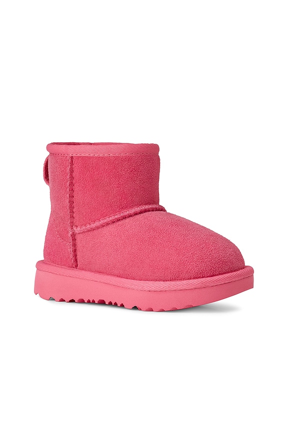 view 2 of 4 Toddlers Classic Mini II Boot in Pink Bloom