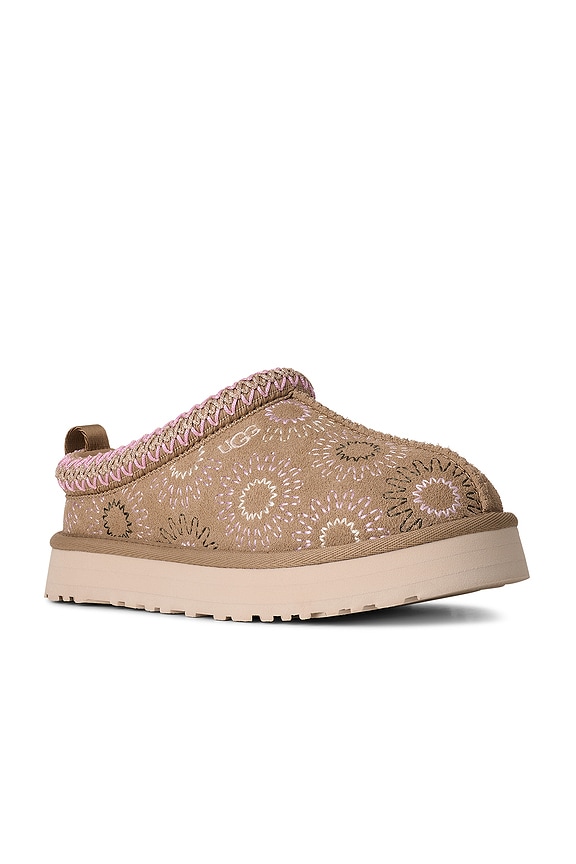 view 2 of 7 Kids Tazz Sun Stitch Slipper in Mustard Seed