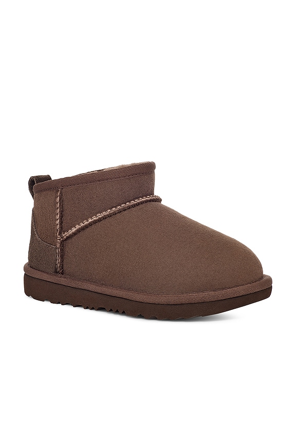 view 2 of 5 Kids Classic Ultra Mini Boots in Burnt Cedar