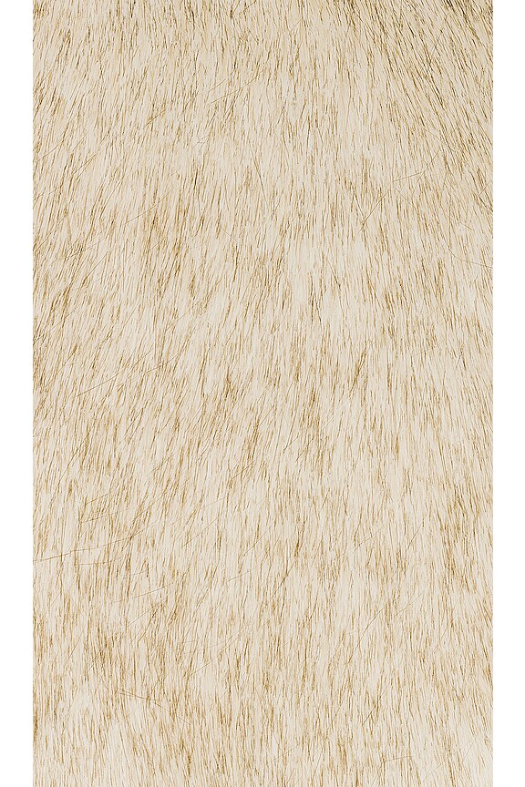 view 2 of 3 Firn Faux Fur Pillow in Natural