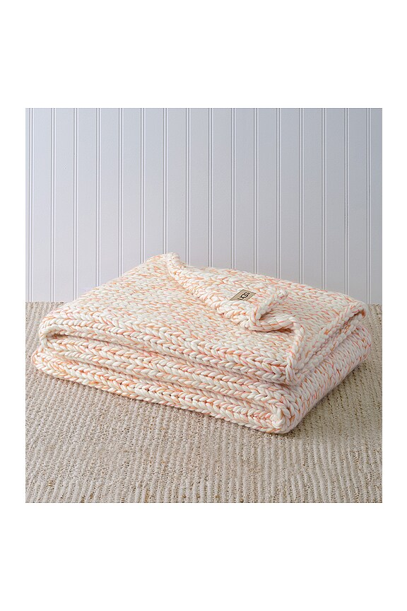 view 2 of 2 Eloise Throw in Wood Rose