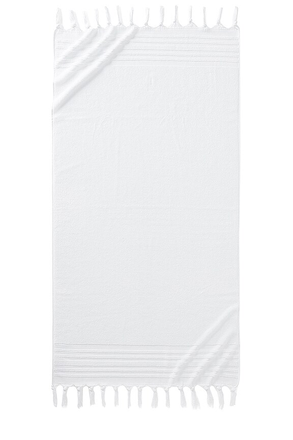 view 1 of 4 SERVIETTE DE BAIN AVA in Bright White