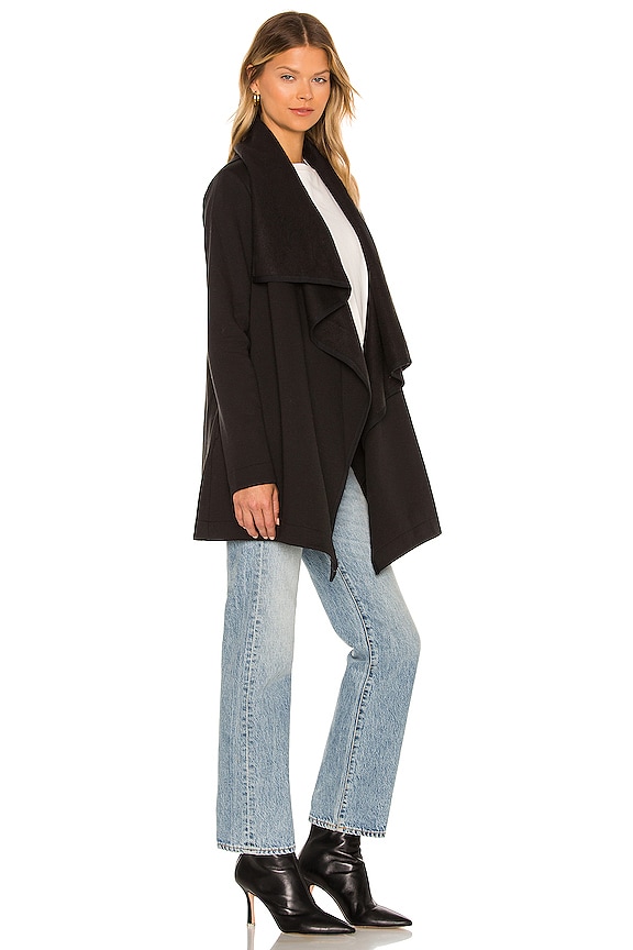 view 2 of 3 Janni Fleece Blanket Cardigan in Black