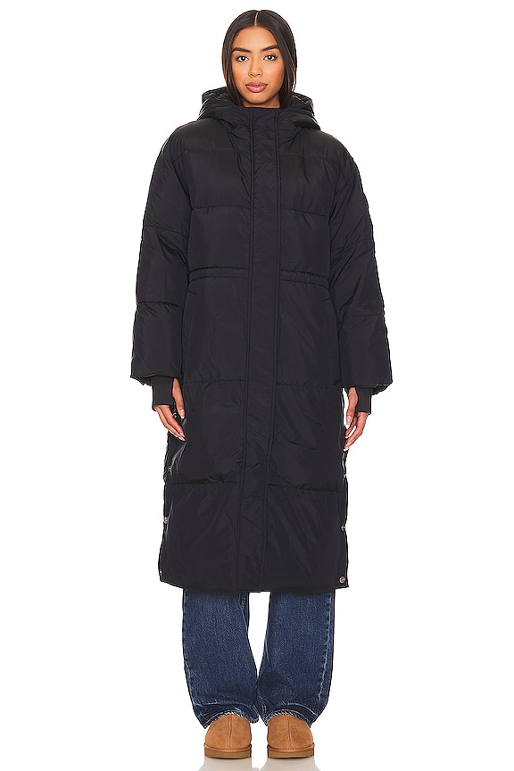 view 2 of 5 MANTEAU DOUDOUNE LONG KEELEY in Tar