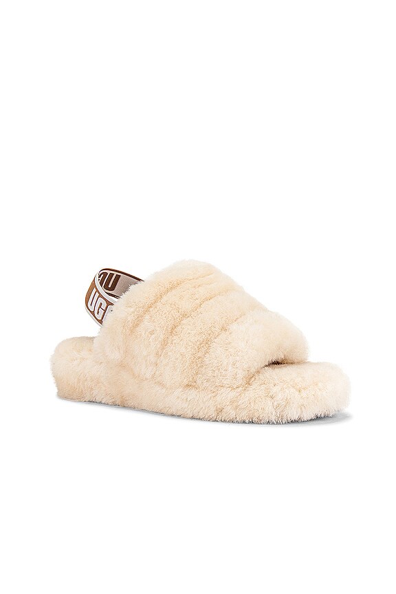 view 2 of 5 Fluff Yeah Fur Sandal in Natural