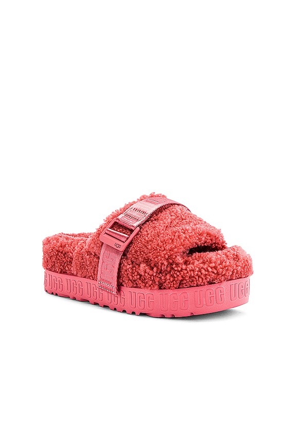 view 2 of 5 Fluffita Fur Slide in Pink Blossom