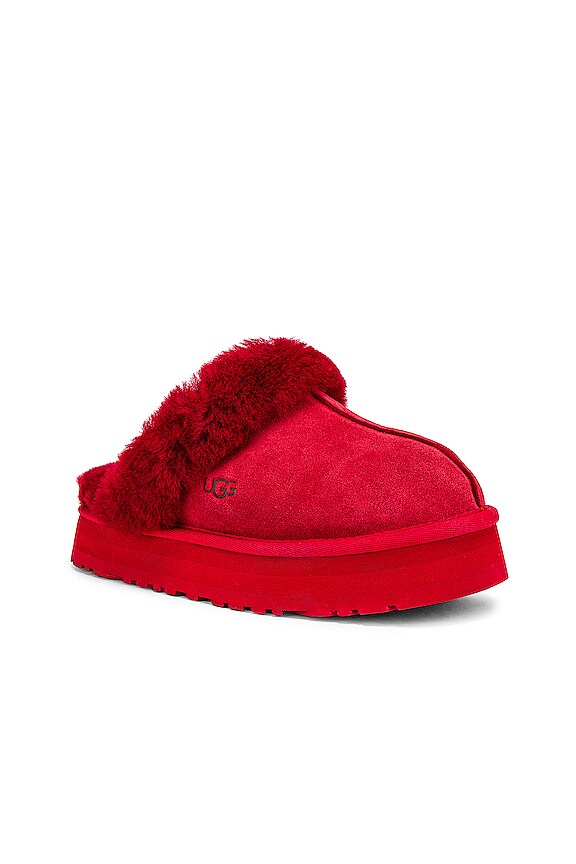 view 2 of 5 DISQUETTE スリッパ in Samba Red