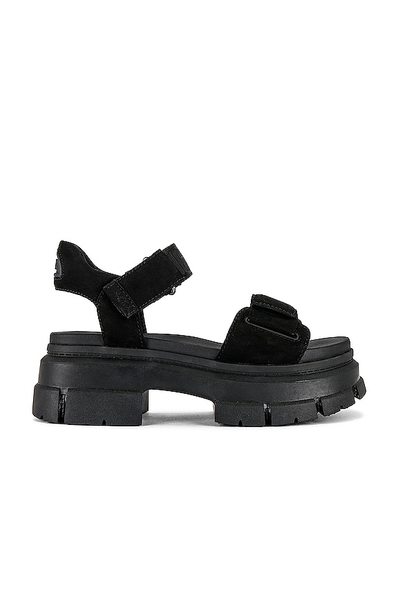 UGG Ashton Ankle Sandal in Black | REVOLVE