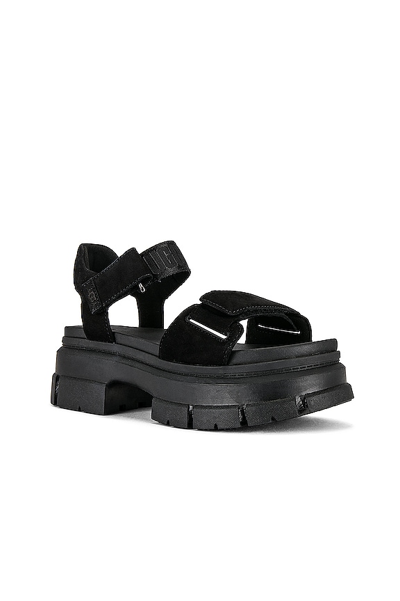 view 2 of 5 Ashton Ankle Sandal in Black
