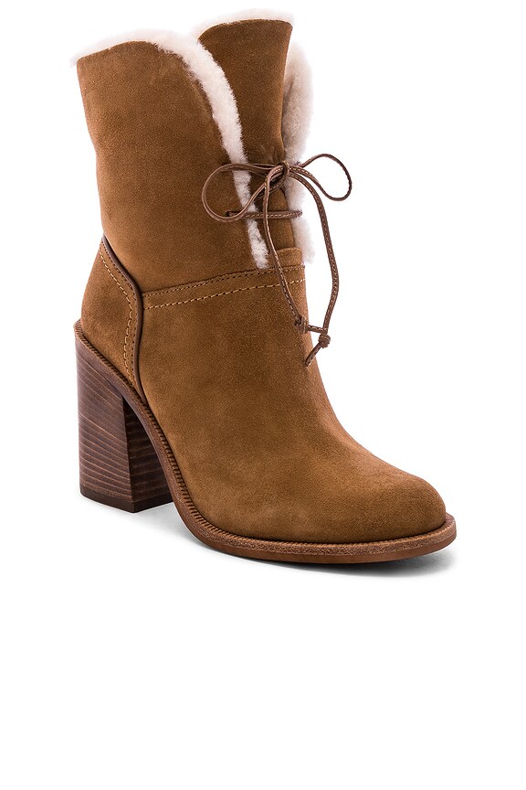 view 2 of 5 Jerene Bootie in Chestnut