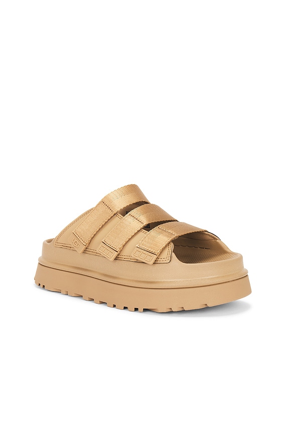 view 2 of 5 Golden Glow Slide in Dark Sand