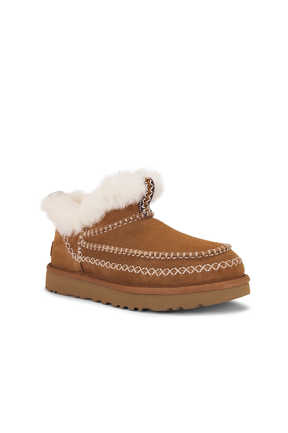 view 2 of 5 Classic Ultra Mini Alpine Boot in Chestnut