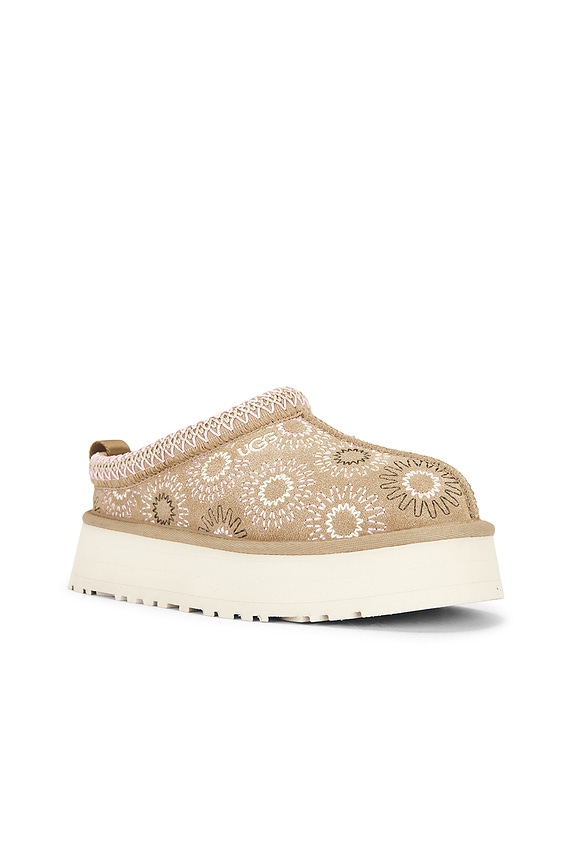 view 2 of 5 Tazz Sun Stitch Clog in Mustard Seed