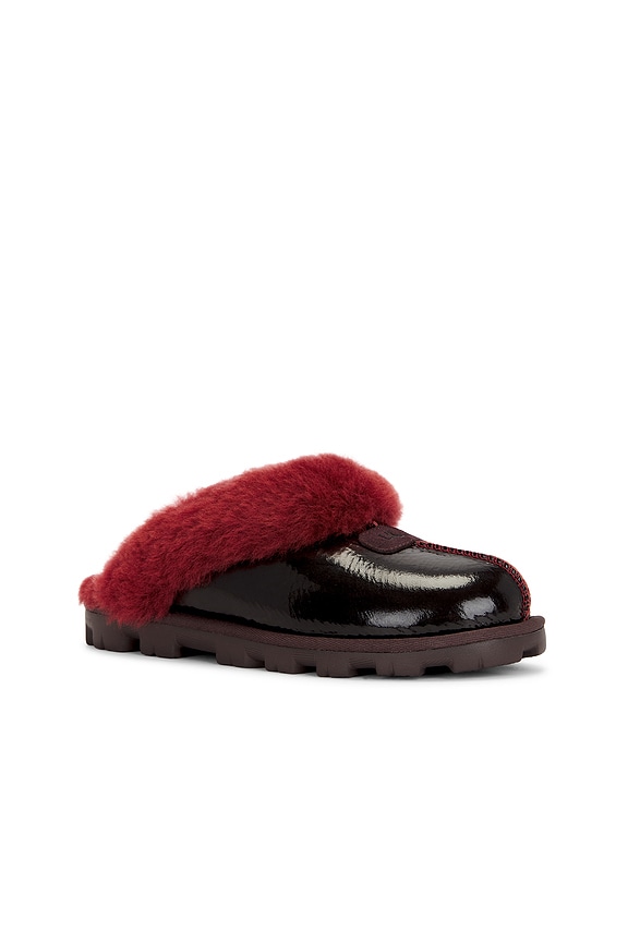 view 2 of 5 Coquette Crinkle Slipper in Dark Caramel