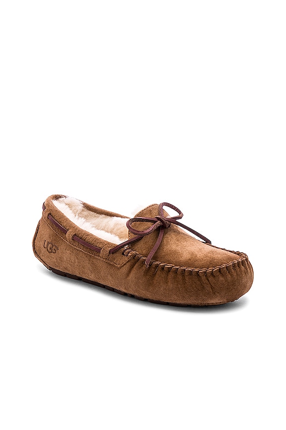 view 2 of 5 Dakota Slipper in Chestnut