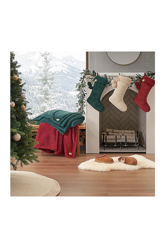 view 2 of 3 UGG HOME CYNTHIA STOCKING 스타킹 in Lt Sand