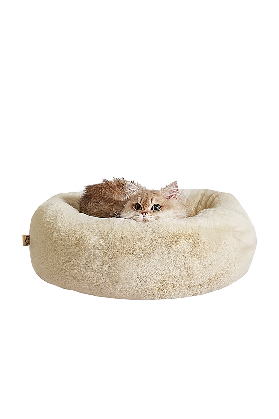 view 2 of 6 Euphoria Small Round Pet Bed in Bone