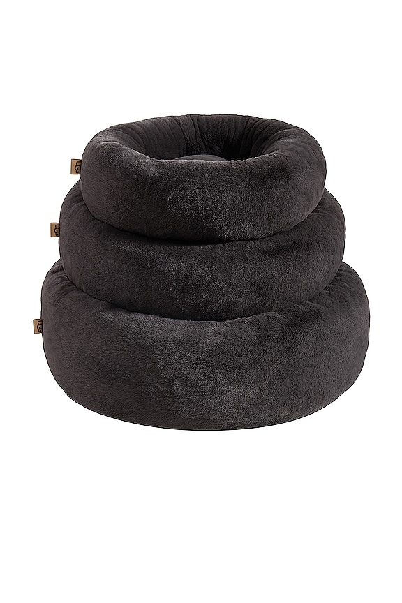 view 2 of 4 UGG HOME LARGE ROUND PET BED ペットベッド in Charcoal