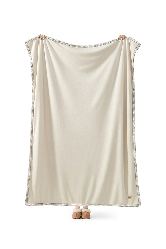 view 2 of 5 Kirkwood UGGbraid Throw Blanket in Birch