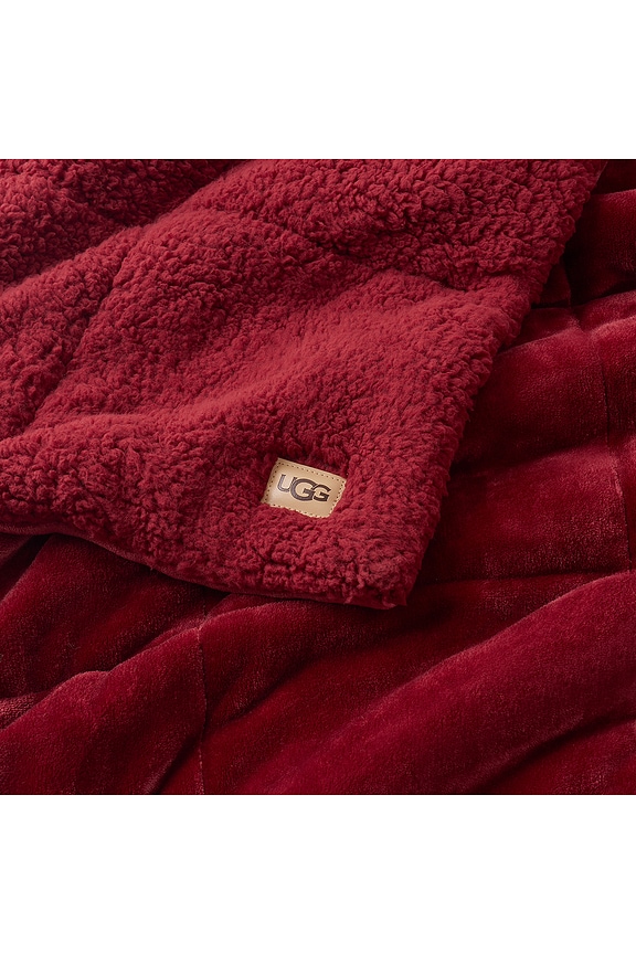 view 2 of 4 Margot Throw in Coffee Berry