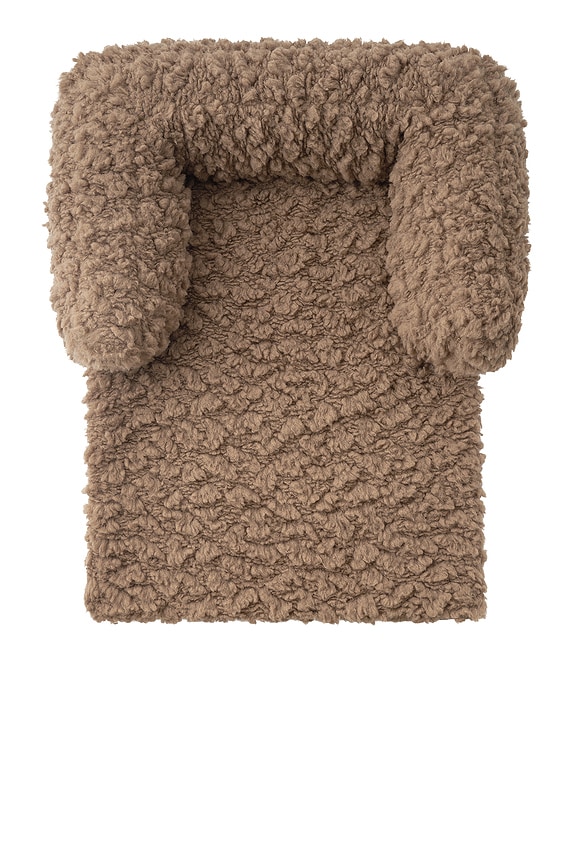 view 2 of 5 Medium Shira Pet Sofa in Chestnut