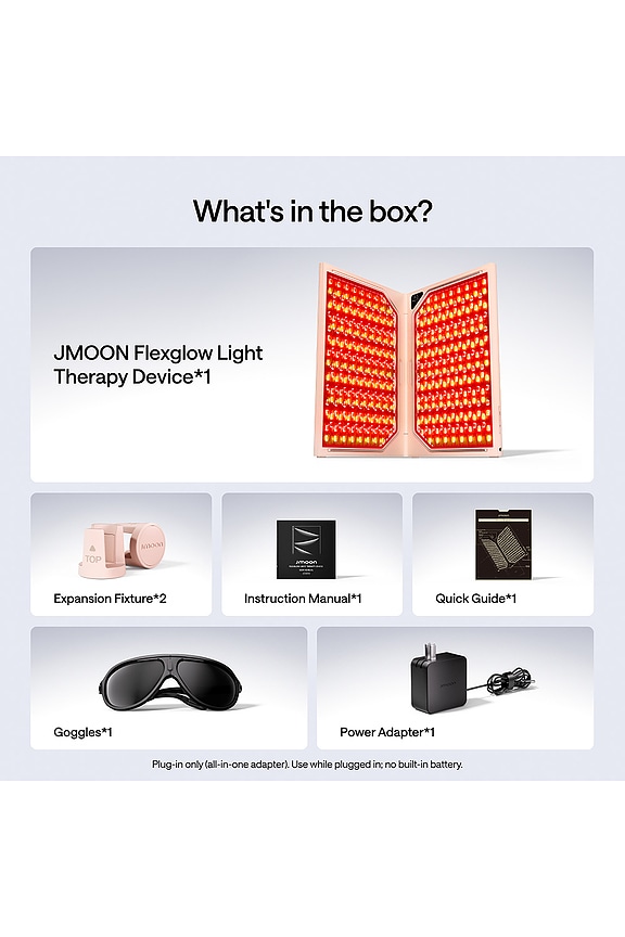view 2 of 8 JMOON ReGlow Max FlexGlow Light Therapy Panel in 