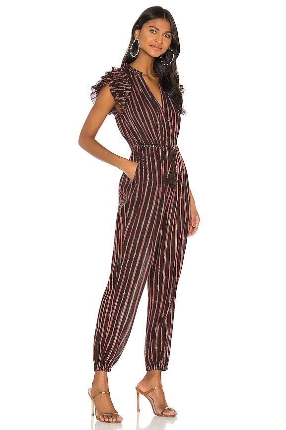 view 2 of 4 Elio Jumpsuit in Chocolate