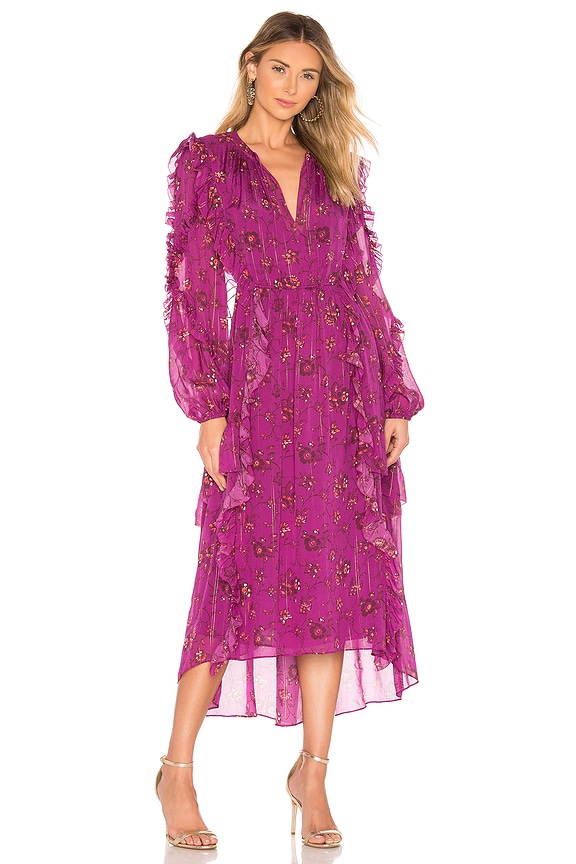 view 1 of 3 ELLETTE 원피스 in Magenta