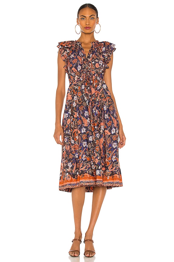 view 1 of 4 Arina Dress in Midnight Floral