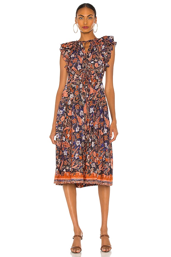 view 2 of 4 Arina Dress in Midnight Floral