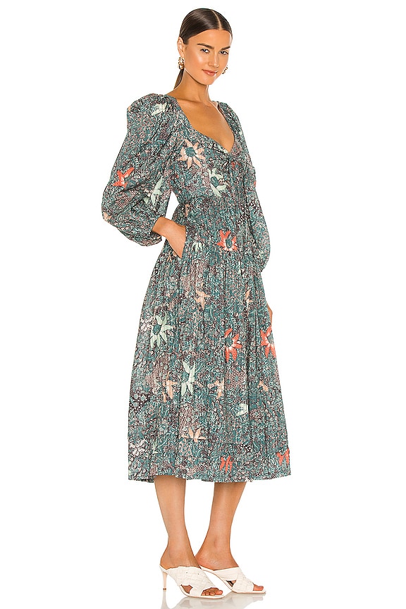 view 2 of 3 Kemala Dress in Malachite