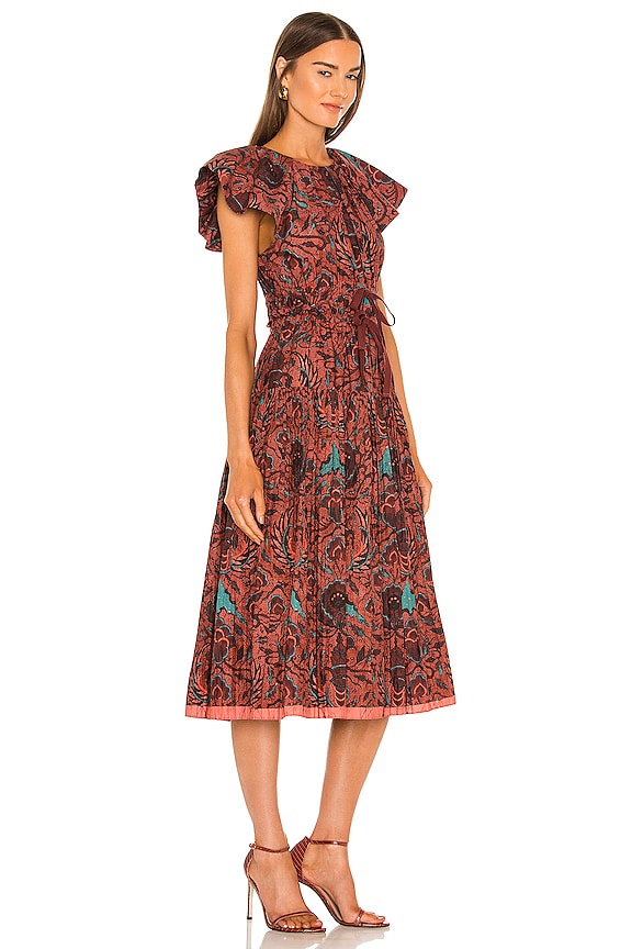 view 2 of 3 Delmara Dress in Carmine