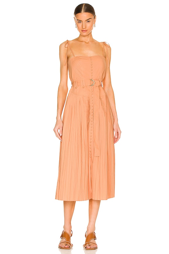 view 1 of 3 Cosette Dress in Pale Coral