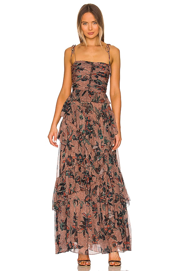 view 1 of 4 Aveline Gown in Coral