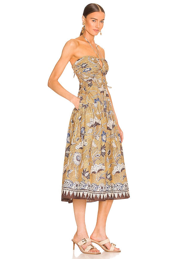 view 2 of 3 ELLA ミディ丈ドレス in Oleander