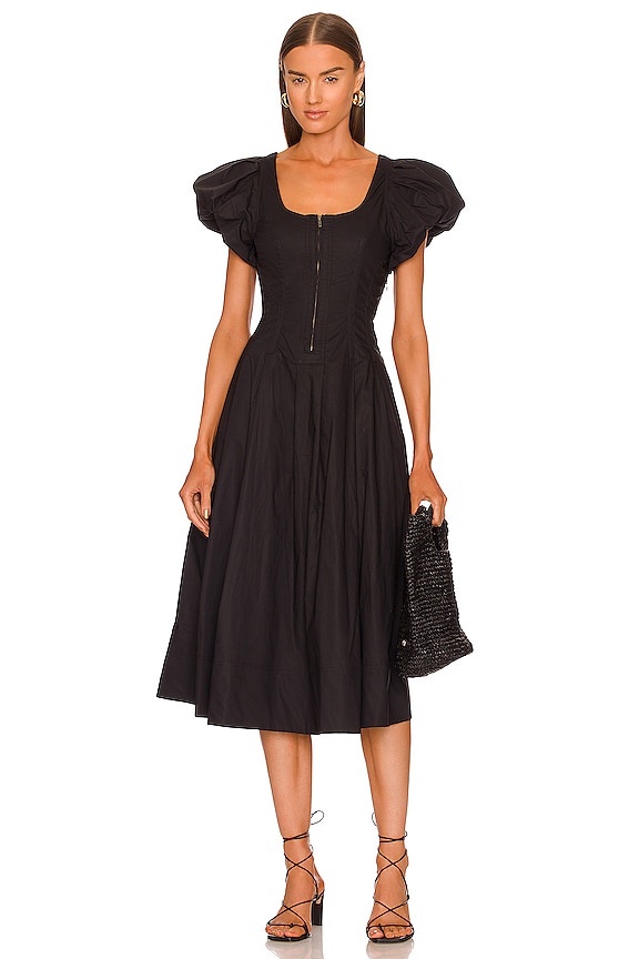view 1 of 3 VESTIDO MALIE in Noir