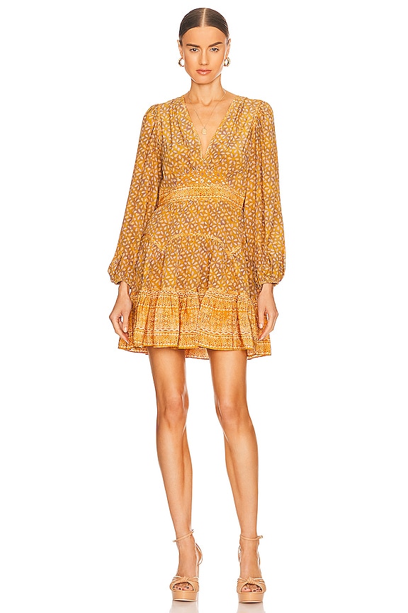 view 1 of 3 Hayana Mini Dress in Citrine