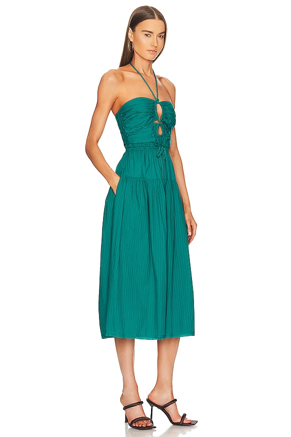 view 2 of 3 Emmaline Dress in Verdigris