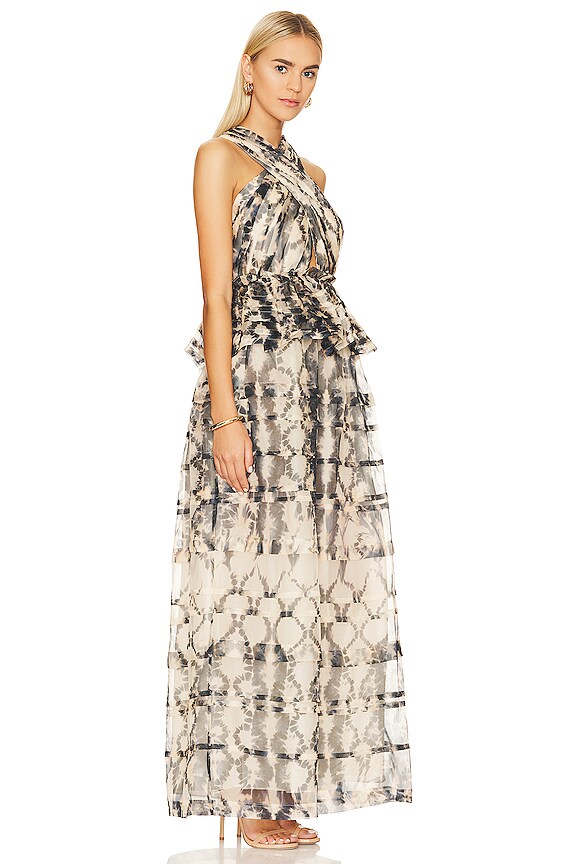 view 2 of 4 Cressida Gown in Fossil