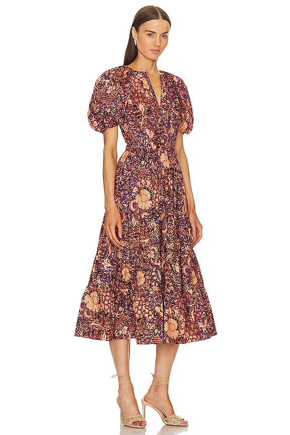 view 2 of 3 VESTIDO OLINA in Blackcurrant